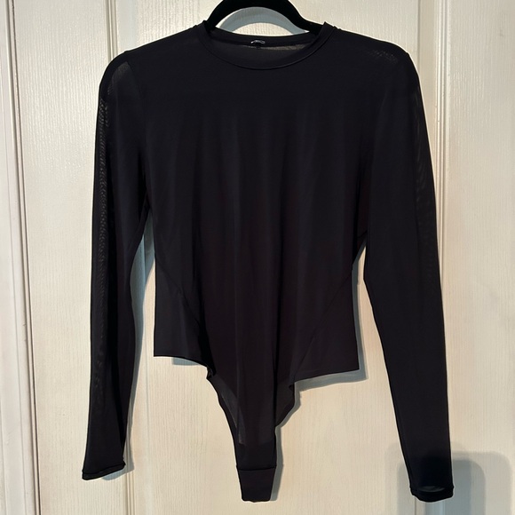 lululemon athletica Tops - Lululemon Nulu Mesh Bodysuit